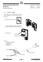 Предварительный просмотр 6 страницы WITTUR CSGB-01C Operating Instructions Manual