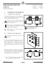 Предварительный просмотр 8 страницы WITTUR CSGB-01C Operating Instructions Manual