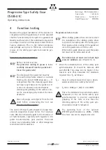 Предварительный просмотр 12 страницы WITTUR CSGB-01C Operating Instructions Manual