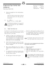 Предварительный просмотр 13 страницы WITTUR CSGB-01C Operating Instructions Manual