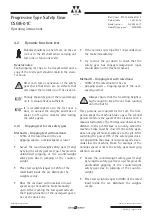 Предварительный просмотр 14 страницы WITTUR CSGB-01C Operating Instructions Manual