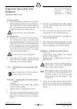 Предварительный просмотр 15 страницы WITTUR CSGB-01C Operating Instructions Manual