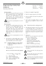 Предварительный просмотр 16 страницы WITTUR CSGB-01C Operating Instructions Manual