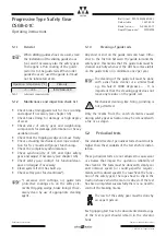 Предварительный просмотр 23 страницы WITTUR CSGB-01C Operating Instructions Manual