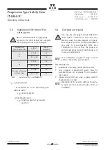 Предварительный просмотр 24 страницы WITTUR CSGB-01C Operating Instructions Manual