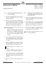 Preview for 21 page of WITTUR EBRA20 Operating Instruction