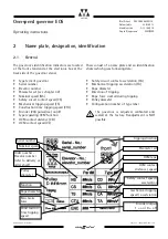 Предварительный просмотр 12 страницы WITTUR EOS D 200mm Operating Instructions Manual