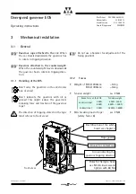 Предварительный просмотр 14 страницы WITTUR EOS D 200mm Operating Instructions Manual