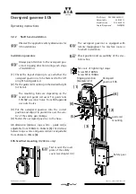 Предварительный просмотр 17 страницы WITTUR EOS D 200mm Operating Instructions Manual