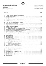 Предварительный просмотр 2 страницы WITTUR USG-25P Operating Instructions Manual