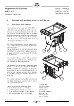 Предварительный просмотр 3 страницы WITTUR USG-25P Operating Instructions Manual