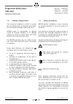 Предварительный просмотр 4 страницы WITTUR USG-25P Operating Instructions Manual