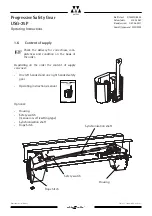 Предварительный просмотр 6 страницы WITTUR USG-25P Operating Instructions Manual