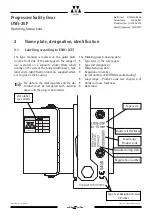 Предварительный просмотр 7 страницы WITTUR USG-25P Operating Instructions Manual