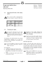 Предварительный просмотр 27 страницы WITTUR USG-25P Operating Instructions Manual