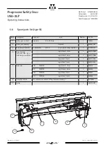 Предварительный просмотр 29 страницы WITTUR USG-25P Operating Instructions Manual