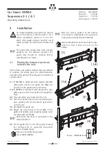 Предварительный просмотр 8 страницы WITTUR WCS60 Operating Instructions Manual