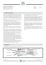 Предварительный просмотр 6 страницы WITTUR WLG-18 Series Operating Instructions Manual