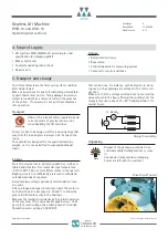 Предварительный просмотр 8 страницы WITTUR WLG-18 Series Operating Instructions Manual