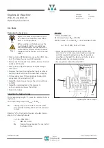 Preview for 22 page of WITTUR WLG-18 Series Operating Instructions Manual