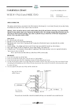 Preview for 2 page of WITTUR WSE 81 PLUS Series Installation Sheet