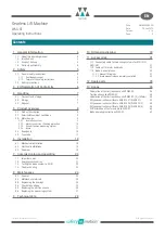 Preview for 3 page of WITTUR WSG-SF Series Operating Instructions Manual