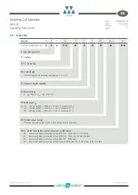 Preview for 17 page of WITTUR WSG-SF Series Operating Instructions Manual