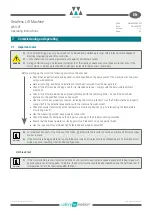 Preview for 20 page of WITTUR WSG-SF Series Operating Instructions Manual