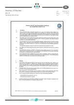 Preview for 44 page of WITTUR WSG-SF Series Operating Instructions Manual