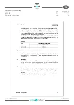 Preview for 75 page of WITTUR WSG-SF Series Operating Instructions Manual