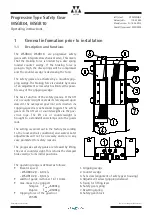 Preview for 4 page of WITTUR WSGB04 Operating Instruction