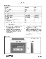 Предварительный просмотр 4 страницы Wittus Flatfire FF-NG Installation & Operating Manual