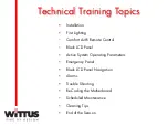 Preview for 2 page of Wittus MCZ Technical Training Manual