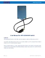 Witura WT-215W User Manual preview