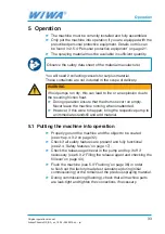 Preview for 33 page of wiwa AirCombi PHOENIX GX Series Operation Manual