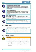 Preview for 10 page of wiwa AIRLESS 270 Operation Manual