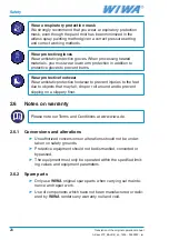 Preview for 20 page of wiwa AIRLESS 270 Operation Manual