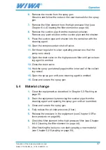 Preview for 37 page of wiwa AIRLESS 270 Operation Manual