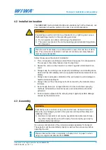 Preview for 27 page of wiwa Duomix 230 Operation Manual