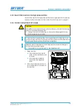 Предварительный просмотр 27 страницы wiwa DUOMIX 270 Operation Manual