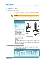 Предварительный просмотр 39 страницы wiwa DUOMIX 270 Operation Manual