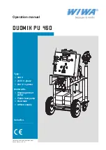 wiwa DUOMIX PU 460 Operation Manual preview