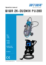 wiwa DUOMIX PU280 Operation Manual preview