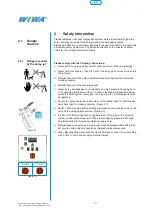 Предварительный просмотр 9 страницы wiwa DUOMIX PU280 Operation Manual