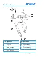 Preview for 16 page of wiwa OPTIMA 2100 Operation Manual