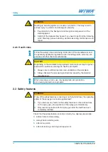 Предварительный просмотр 12 страницы wiwa PUGUN 4040 Operating Manual