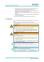 Предварительный просмотр 22 страницы wiwa PUGUN 4040 Operating Manual