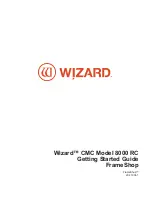 Wizard 8000 RC Getting Started Manual preview