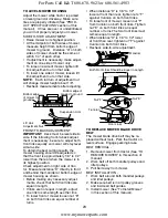 Preview for 23 page of Wizard WA20H42STA Owner'S Manual