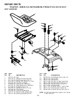 Preview for 12 page of Wizard WZ15542RDHD Repair Parts Manual